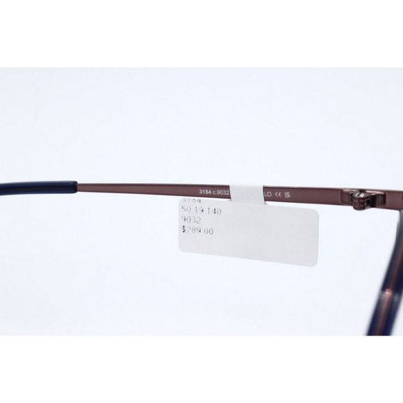 Prodesign Denmark 3184 c.9032 Dark Blue Rectangle Eyeglasses Clear Lenses 50mm - Picture 4 of 6